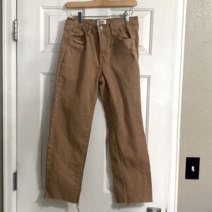 Kensie Vintage Luxe The Slim Distressed High-Rise Jeans 6/28